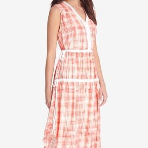 DKNY Printed Ruched Dress NWT